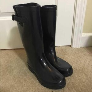 Sugar Brand Navy Blue Rain Boot